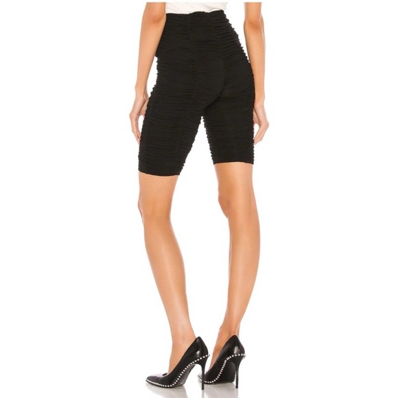 NWT GRLFRND Lady Cinched Biker Shorts in Black - Picture 9 of 9